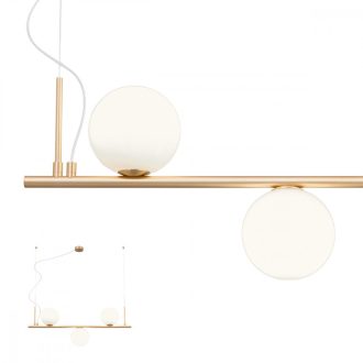 BOLA Kronleuchter Bronz,3-Flammig