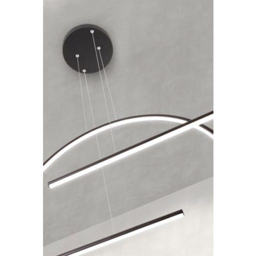 ROTONDA-LED-csillár-175-cm-fekete