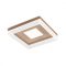 PADS Modern LED mennyezeti lámpa matt bronz, 3780 lumen