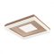 PADS Modern LED mennyezeti lámpa matt bronz, 5775 lumen