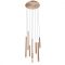 PALOS Modern LED csillár matt bronz, 3456 lumen
