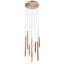 PALOS Modern LED csillár matt bronz, 3456 lumen