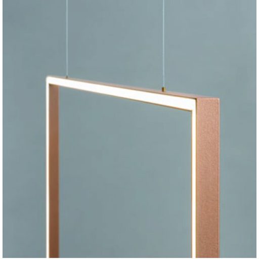 SLICK Modern LED függőlámpa matt arany, 3726 lumen
