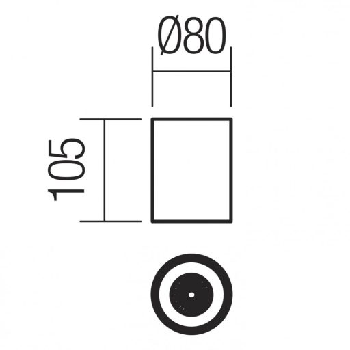 KOAL modern mennyezeti lámpa, fekete-arany