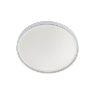 AMON modern LED mennyezeti lámpa, fehér/króm, 24W, 4000K, 1140lm