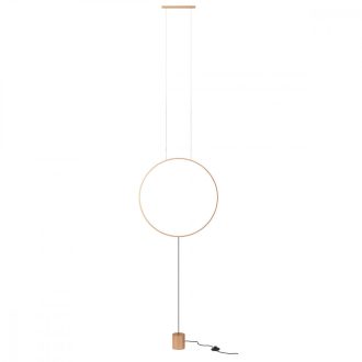SLICK Modern LED függőlámpa matt arany, 2070 lumen