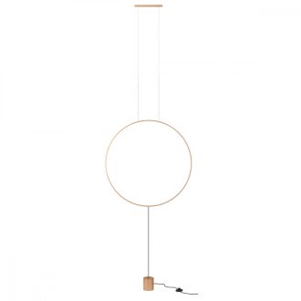 SLICK Modern LED függőlámpa matt arany, 2898 lumen