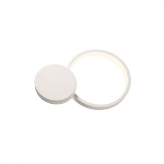 CRONOS modern LED fali lámpa, matt fehér, 29W, 3000K, 1372lm