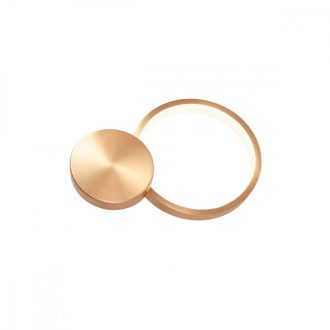 CRONOS modern LED fali lámpa, bronz, 29W, 3000K, 1372lm