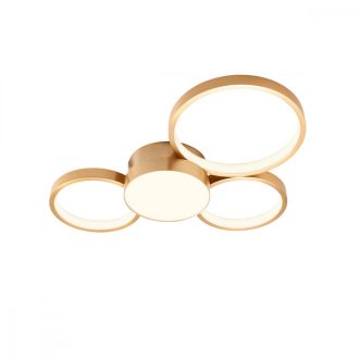 CRONOS modern LED mennyezeti lámpa, bronz, 50W, 3000K, 3421lm
