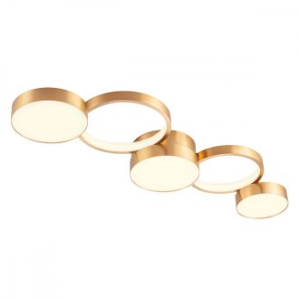 CRONOS modern LED mennyezeti lámpa, bronz, 65W, 3000K, 4137lm
