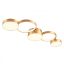 CRONOS modern LED mennyezeti lámpa, bronz, 65W, 3000K, 4137lm