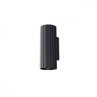 DELPHI modern fali lámpa 2xGU10, matt fekete, max. 50W