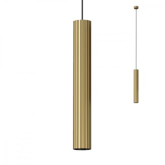 DELPHI modern függőlámpa 1xGU10, matt arany, H50 cm, max. 50W