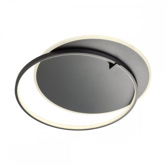 ARP modern LED mennyezeti lámpa, matt fekete, 45W, 3000K, 3645lm