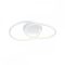 ESPIRAL modern LED mennyezeti lámpa, matt fehér, 33W, 3000K, 2440lm