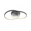 ESPIRAL modern LED mennyezeti lámpa, matt fekete, 33W, 3000K, 2440lm