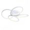 ESPIRAL modern LED mennyezeti lámpa, matt fehér, 64W, 3000K, 4380lm