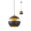 LAMPU modern függőlámpa 1xE27, fekete