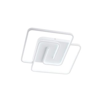 INTERSIA modern LED mennyezeti lámpa, matt fehér, 38W, 2700-6500K, 2748lm