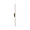 STICK modern LED fali lámpa, matt sárgaréz, 24W, 3000K, 1172lm