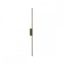 STICK modern LED fali lámpa, matt sárgaréz, 24W, 3000K, 1172lm