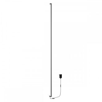 STICK modern LED fali lámpa, matt fekete, 36W, 3000K, 1754lm