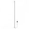 STICK modern LED fali lámpa, matt fekete, 36W, 3000K, 1754lm
