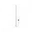 STICK modern LED fali lámpa, matt fekete, 48W, 3000K, 1172lm