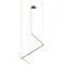STICK modern LED függőlámpa, matt sárgaréz, 36W, 3000K, 2641lm