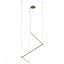STICK modern LED függőlámpa, matt sárgaréz, 36W, 3000K, 2641lm