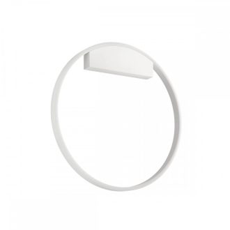 FEBE modern LED fali/mennyezeti lámpa, matt fehér, 37W, 3000K, 2405lm