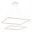 FEBE modern LED függőlámpa, matt fehér, 100W, 4000K, 6800lm