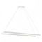 FEBE modern LED függőlámpa, matt fehér, 50W, 4000K, 3400lm