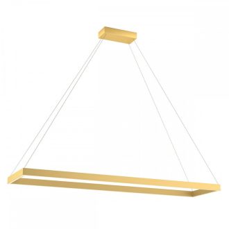 FEBE modern LED függőlámpa, matt arany, 50W, 3000K, 3250lm