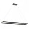 FEBE modern LED függőlámpa, matt fekete, 50W, 4000K, 3011lm