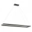 FEBE modern LED függőlámpa, matt fekete, 50W, 4000K, 3011lm