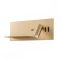 BROOK modern LED fali lámpa, matt arany, 8W, 3000K, 733lm