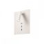 ZEN modern LED fali lámpa, matt fehér, 19W, 3000K, 860lm