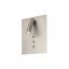 ZEN modern LED fali lámpa, szatén nikkel, 19W, 3000K, 860lm