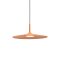KAI modern LED függőlámpa, matt vörösesbarna, 16W, 3000K, 1150lm