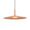 KAI modern LED függőlámpa, matt vörösesbarna, 25W, 3000K, 1950lm