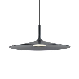 KAI modern LED függőlámpa, matt fekete, 25W, 3000K, 1950lm