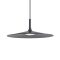 KAI modern LED függőlámpa, matt fekete, 25W, 3000K, 1950lm