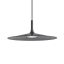 KAI modern LED függőlámpa, matt fekete, 25W, 3000K, 1950lm
