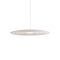 LAKE modern LED függőlámpa, matt fehér, 13W, 3000K, 723lm
