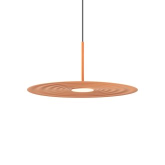 LAKE modern LED függőlámpa, matt vörösesbarna, 13W, 3000K, 723lm