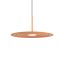 LAKE modern LED függőlámpa, matt vörösesbarna, 13W, 3000K, 723lm
