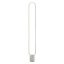 ADO modern LED állólámpa, matt fehér, 24W, 3000K, 1200lm