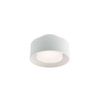 PUNKT modern LED mennyezeti lámpa, matt fehér, 6W, 3000K, 374lm